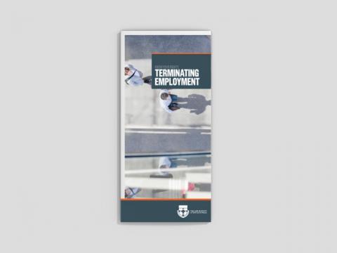 Know your rights - Terminating employment (25 per pack)
