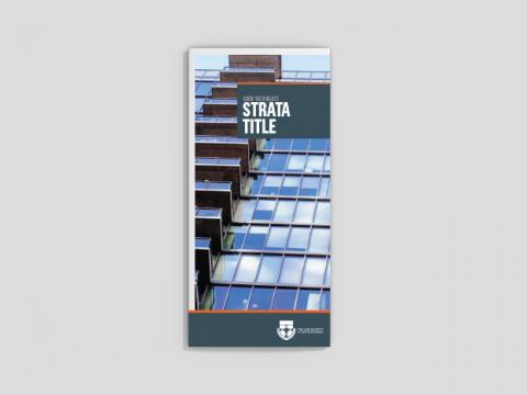 Know your rights - Strata title (25 per pack)